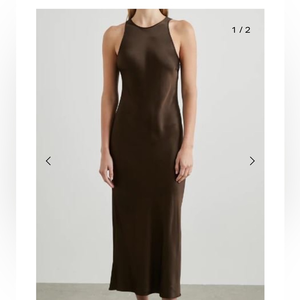 RAILS CHOCOLATE DRESS